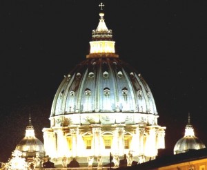 San Pietro visto dall'alto